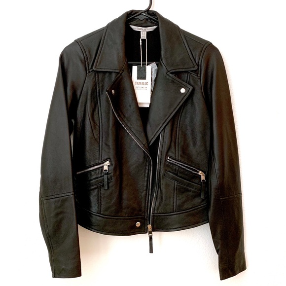 Zara Jackets & Blazers - Zara Leather Jacket